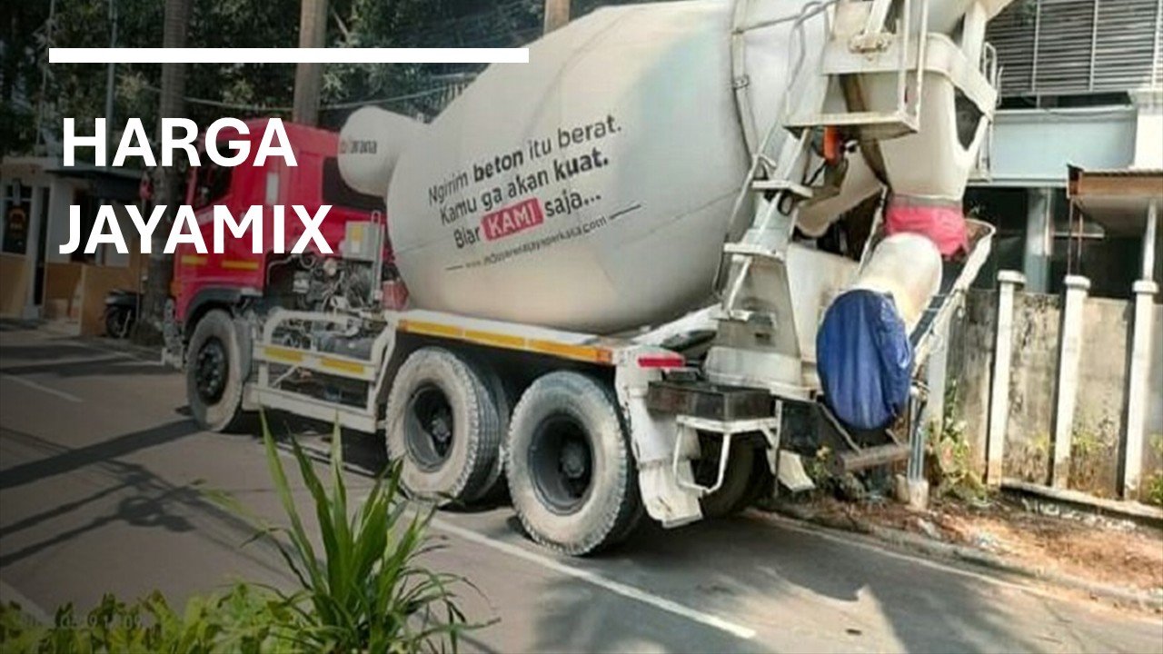 Harga Beton Cor Jayamix