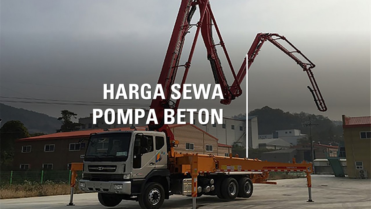 harga sewa pompa beton